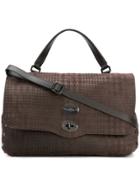 Zanellato Flip Lock Tote - Brown