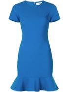 Likely Peplum Hem Mini Dress - Blue