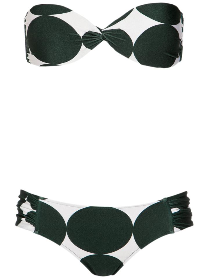 Adriana Degreas Printed Bikini Set - Green