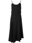 Vanessa Bruno Flared Cami Dress, Women's, Size: 36, Black, Polyester
