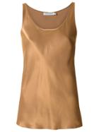 Gloria Coelho Sleeveless Blouse - Brown