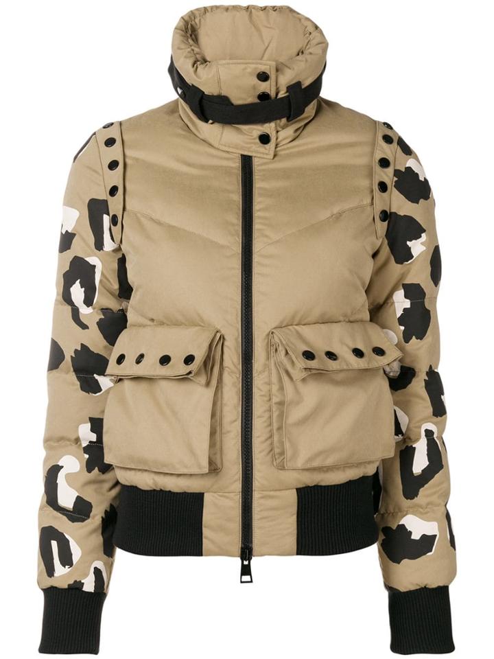 Rossignol Camouflage Print Padded Jacket - Brown