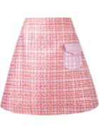 Ingie Paris Brocade A-line Skirt
