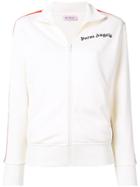 Palm Angels Rainbow Trim Track Jacket - White