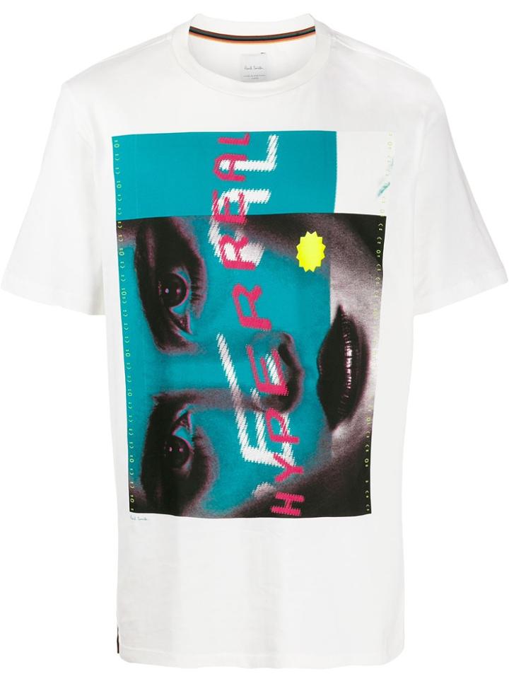 Paul Smith Hyper Real Print T-shirt - White