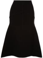 Ginger & Smart Addictive Crepe Knit Skirt - Brown