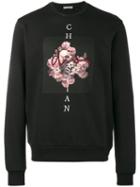 Dior Homme - Flower And Skull Sweatshirt - Men - Cotton - Xl, Black, Cotton