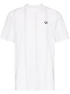 Adidas Striped Short-sleeve T-shirt - White