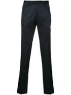Pal Zileri - Slim-fit Trousers - Men - Cotton/spandex/elastane - 46, Blue, Cotton/spandex/elastane