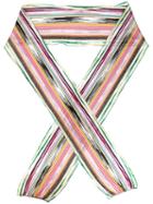 Missoni - Striped Scarf - Women - Polyester/cupro/rayon - One Size, Polyester/cupro/rayon
