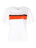 Circus Hotel Striped T-shirt - White