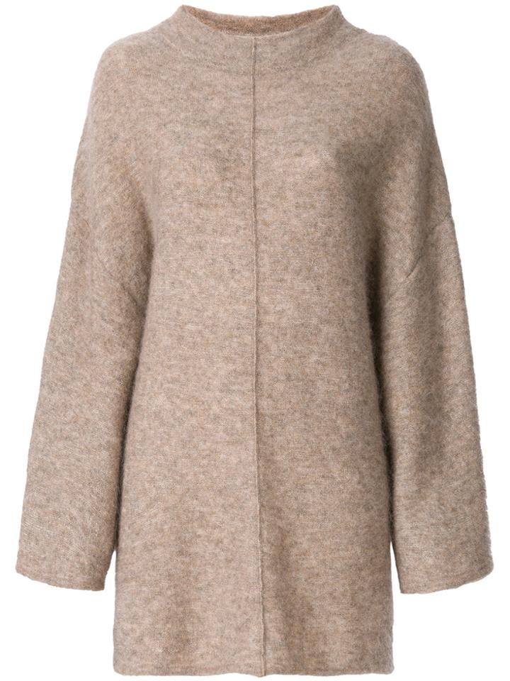 By Malene Birger Oversized Jumper - Nude & Neutrals