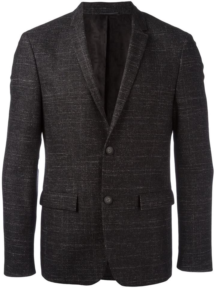 Calvin Klein 'bilan' Blazer, Men's, Size: 46, Black, Wool/polyamide/cotton/viscose