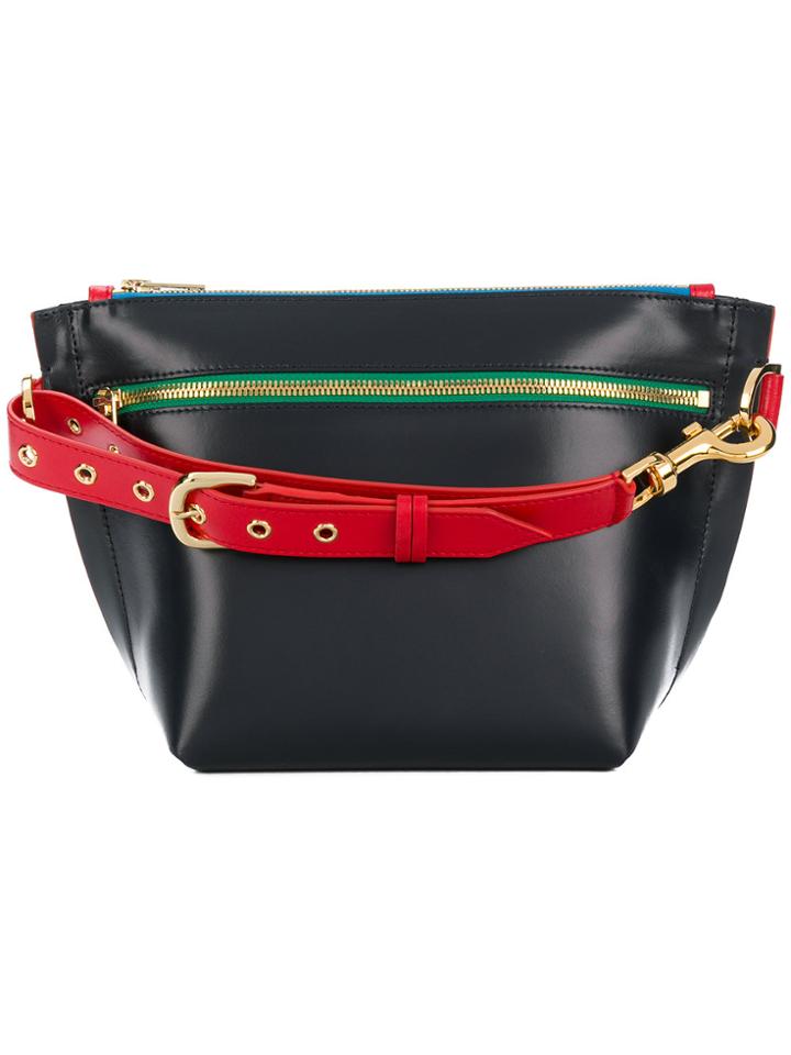 Sacai Mini Cross Body Bag - Blue