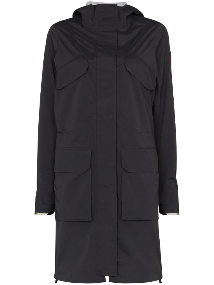 Canada Goose Seaboard Hooded Logo Jacket - Black