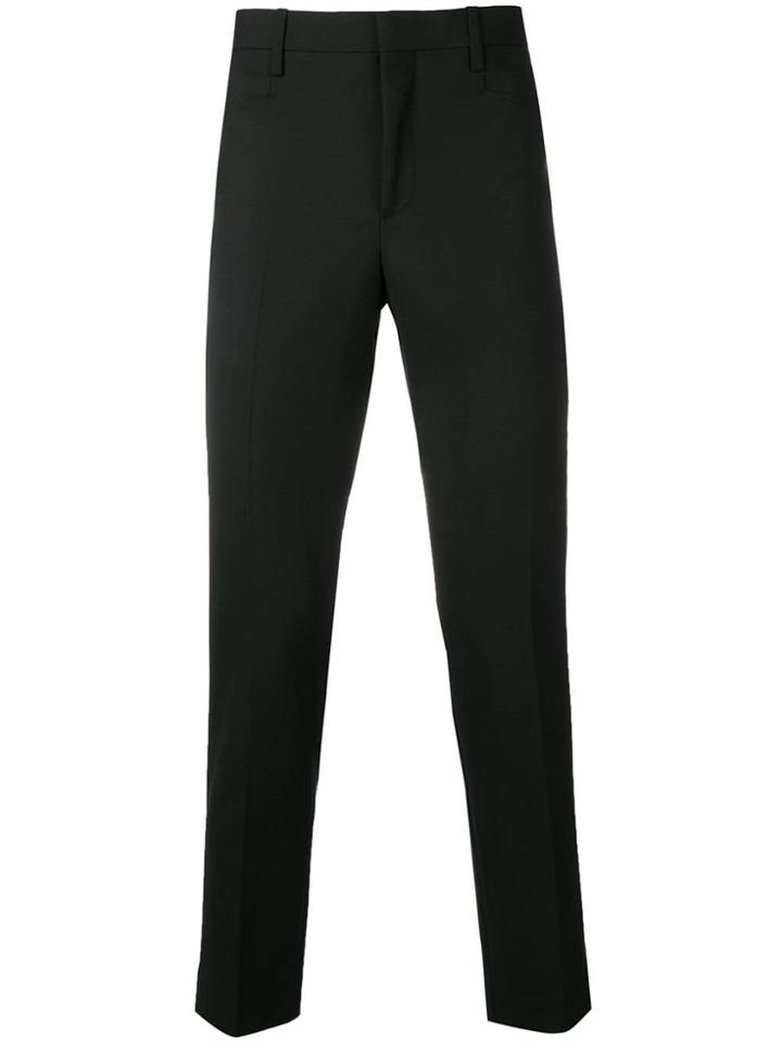 Neil Barrett Tailored Trousers With Side Camo Stripe - Black