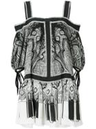 Alexander Mcqueen Paisley Print Dress - Black