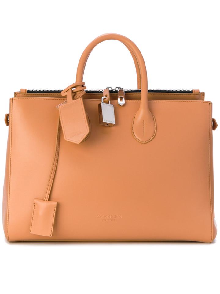 Calvin Klein 205w39nyc Classic Tote - Yellow & Orange