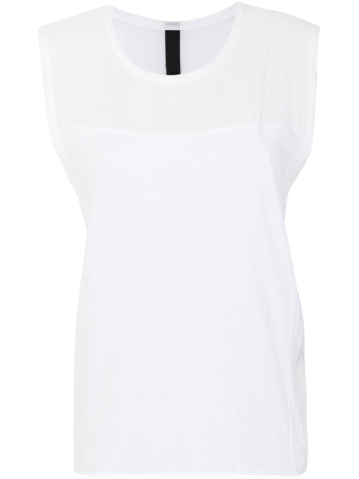 Ilaria Nistri Round Neck Top - White