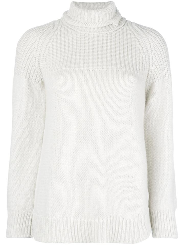 Dondup Turtle Neck Jumper - Nude & Neutrals
