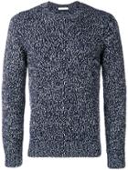 Cruciani Ribbed Crewneck Sweater - Blue