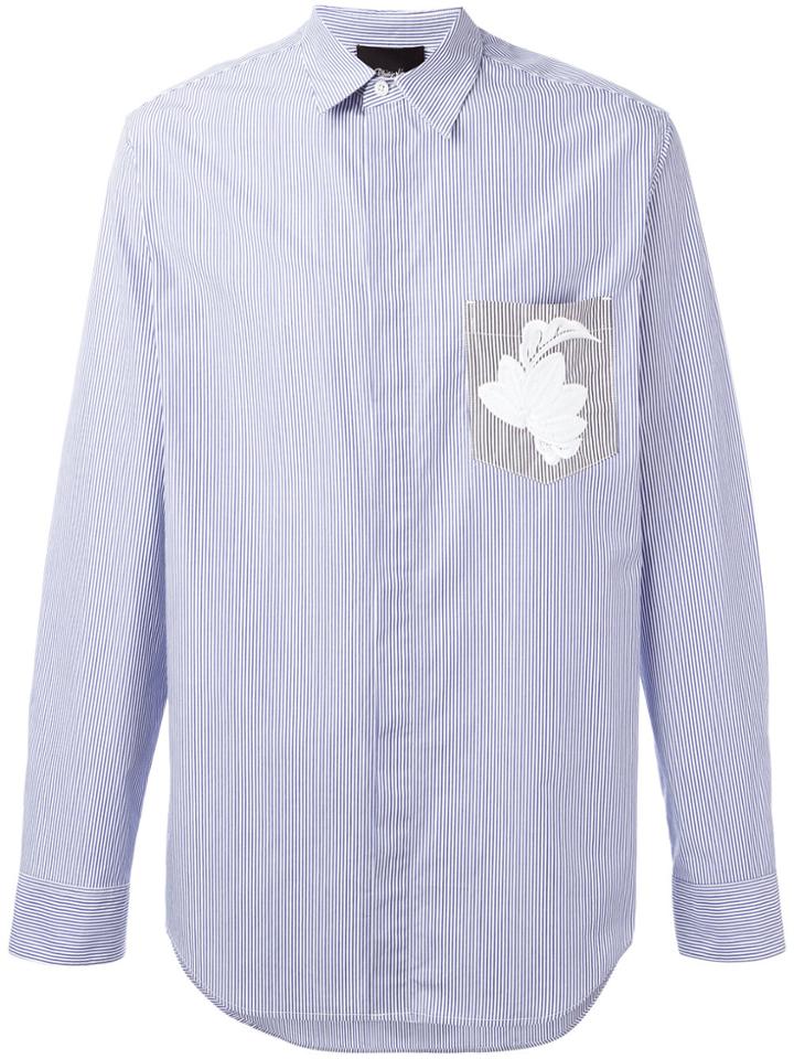 3.1 Phillip Lim Striped Shirt - Blue