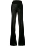 Rick Owens Sateen Finish Trousers - Black