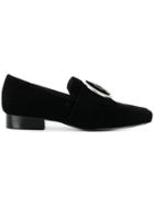 Dorateymur Square Toe Boots - Black
