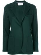 Harris Wharf London - Blazer Jacket - Women - Virgin Wool - 44, Green, Virgin Wool