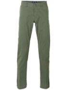 Woolrich - Classic Chino Trousers - Men - Cotton/spandex/elastane - 34, Green, Cotton/spandex/elastane