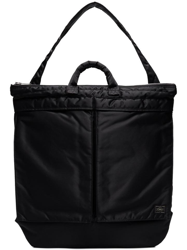 Porter-yoshida & Co Tanker Helmet Nylon Tote Bag - Black