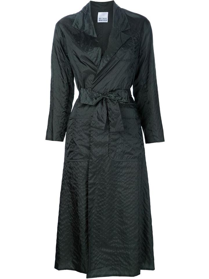 Arthur Arbesser Belted Trench Coat