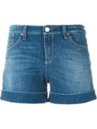 Armani Jeans Denim Shorts, Women's, Size: 28, Blue, Cotton/spandex/elastane