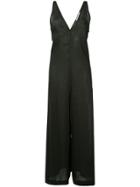 The Upside Sleeveless V-neck Jumpsuit - Black