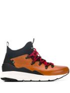 Woolrich Lace Up Ankle Boots - Brown