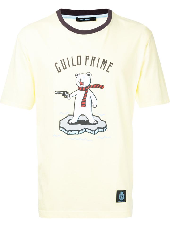Guild Prime Printed T-shirt - Yellow & Orange