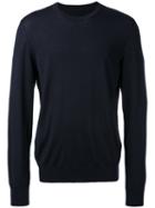 Maison Margiela - Classic Crew Neck Jumper - Men - Wool - Xl, Blue, Wool