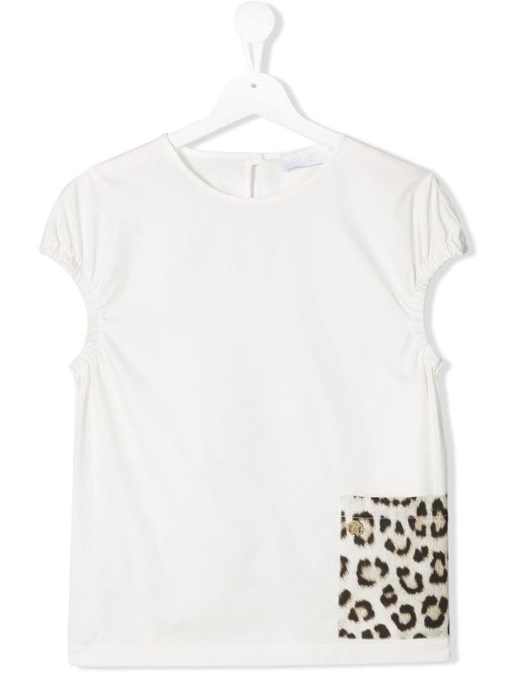 Roberto Cavalli Junior Printed Logo Track Shorts - White