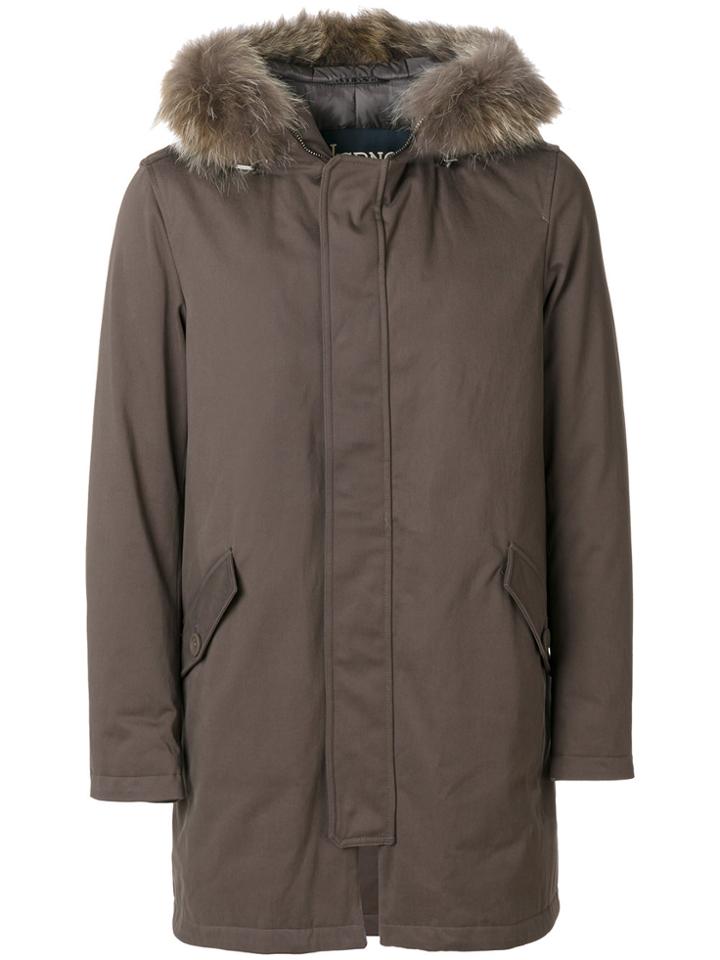 Herno Hooded Jacket - Grey