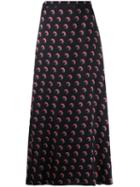 Marine Serre Crescent Moon Print Skirt - Pink