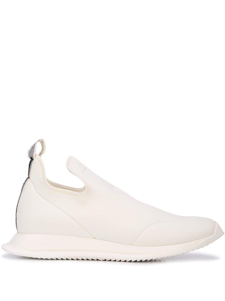 Rick Owens Drkshdw Neoprene Slip-on Sneakers - White
