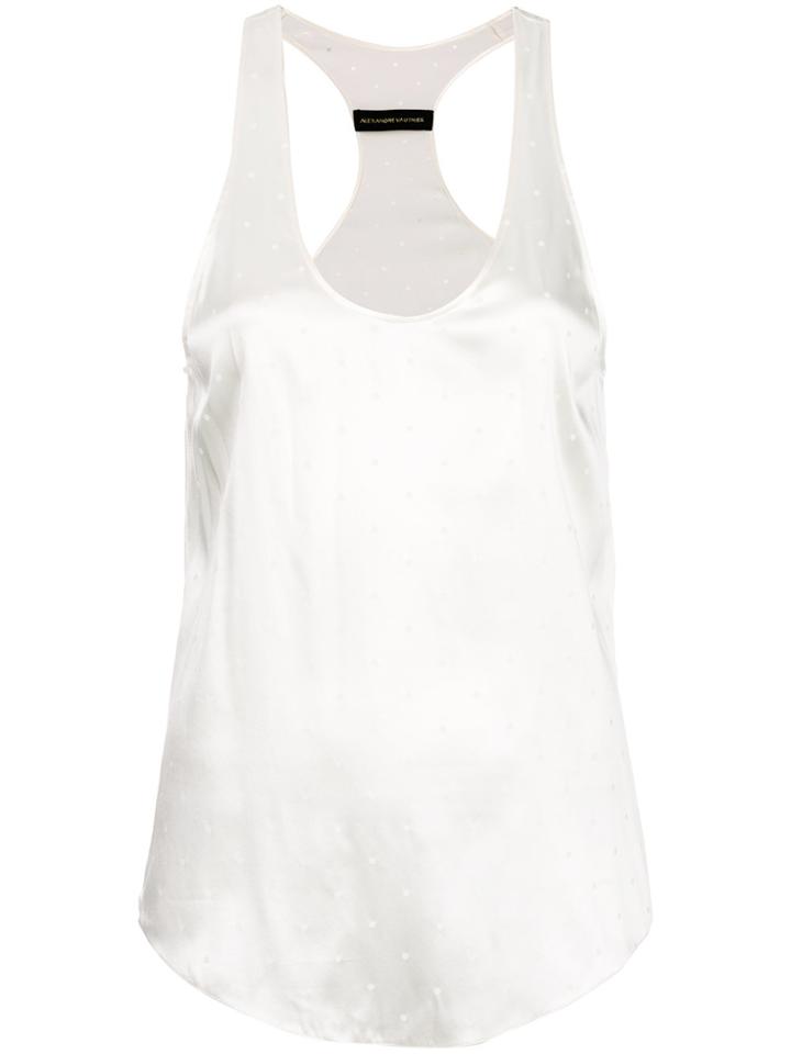 Alexandre Vauthier Dotted Loose T-shirt - White