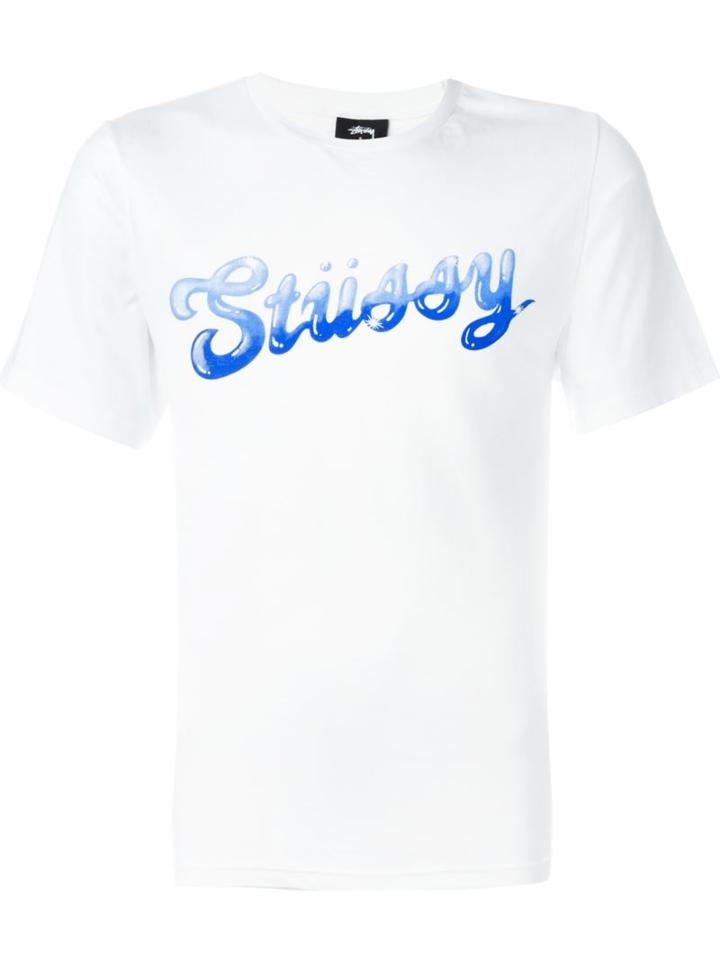 Stussy Polished T-shirt, Men's, Size: L, White, Cotton