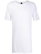 Army Of Me Longline Twisted Seam T-shirt - White
