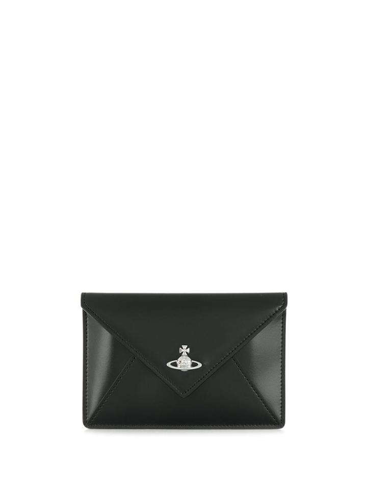 Vivienne Westwood Envelope Shaped Wallet - Black