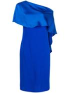 Ralph Lauren Collection One Shoulder Dress - Blue