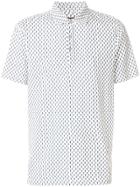 Michael Michael Kors Micro-print Polo Shirt - White