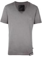 Philipp Plein 'downcast' T-shirt, Men's, Size: Medium, Grey, Cotton