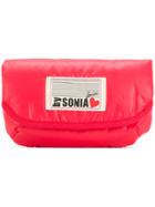 Sonia By Sonia Rykiel Logo Patch Make Up Bag - Red