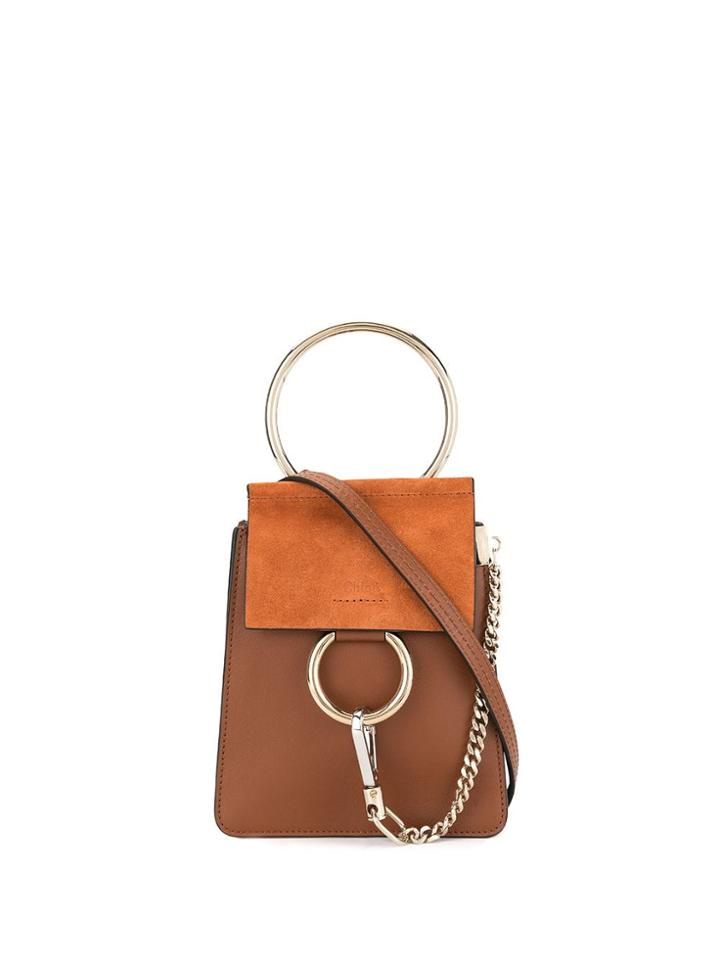 Chloé Faye Small Bracelet Bag - Brown